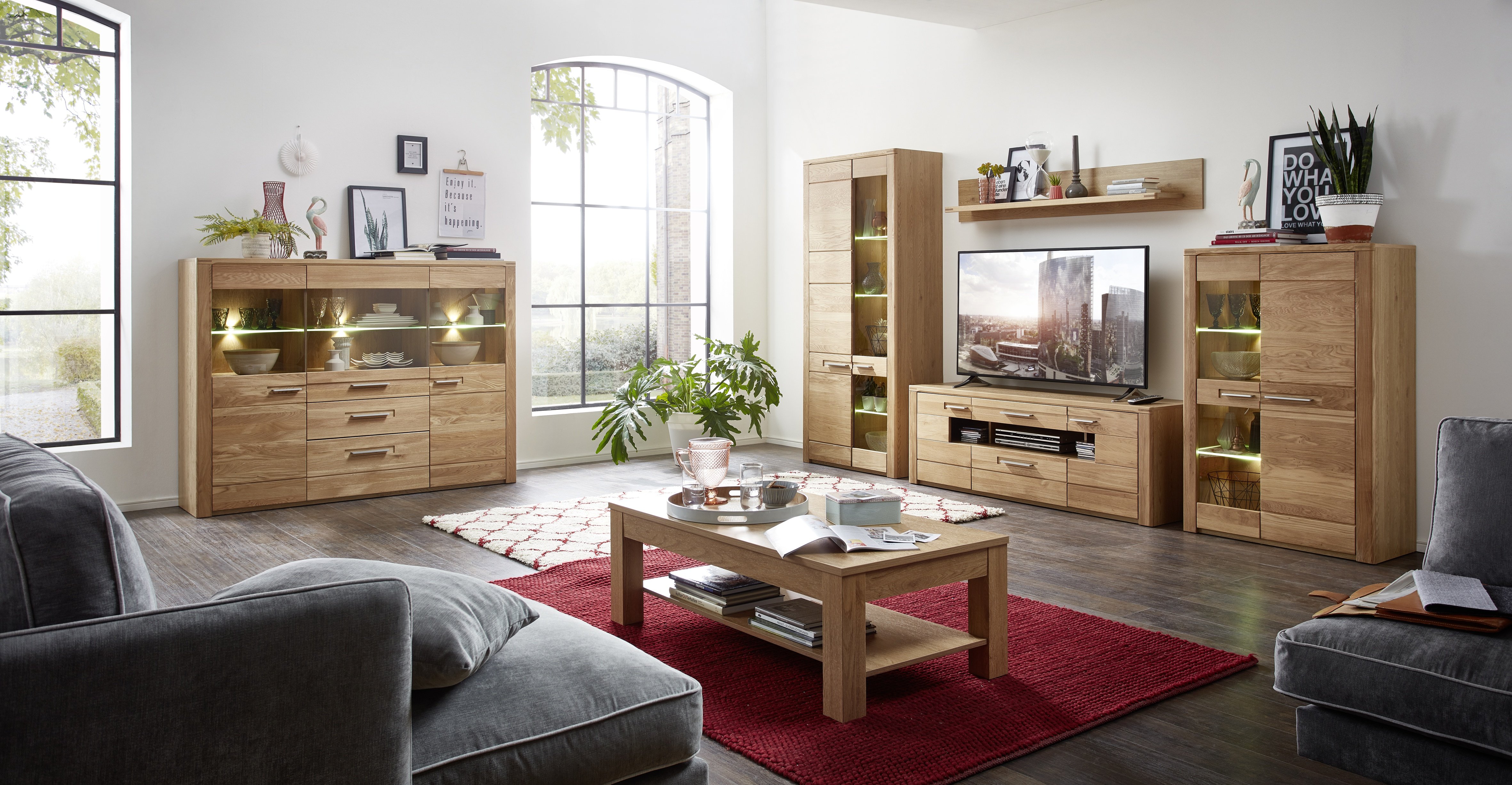 NATURE TWO Highboard+Bel. 1211H122