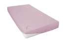 Hahn Spannbetttuch Mauve 100 x 200 cm