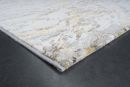 Webteppich Peridot Creme-Grau-Gold 80 x 150 cm