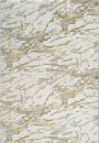 Webteppich Peridot Creme-Grau-Gold 80 x 150 cm